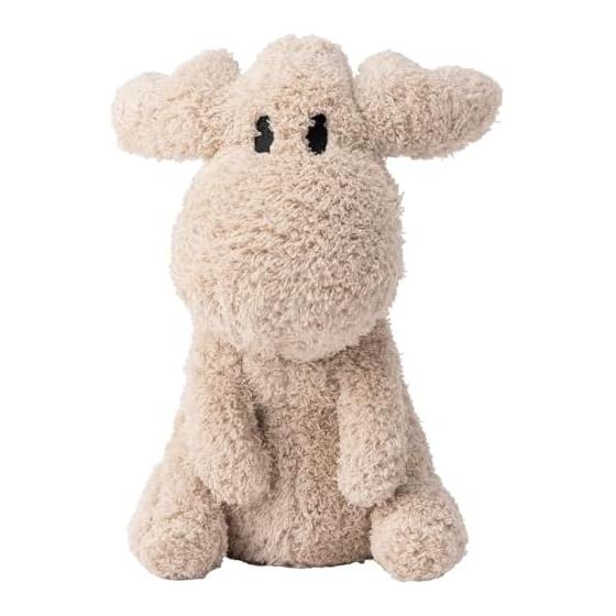 [moz] Fluffy Plush Sitting Mini [Cute Elk Chewy Fluffy Pastel Color Hug Healing Soothing]