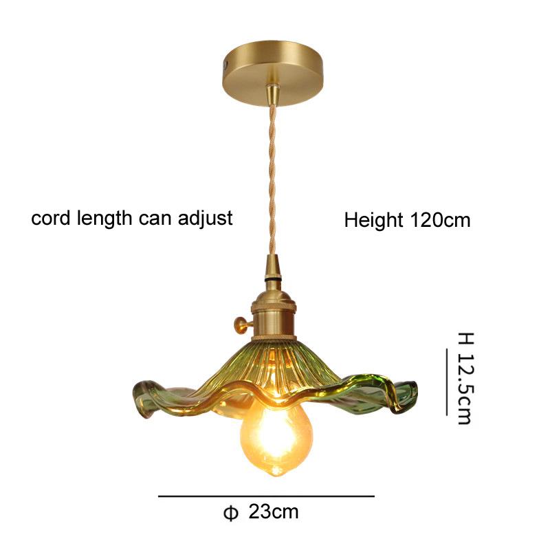 Farbe Glas Pendelleuchten Kreative Hängende Kronleuchter Wohnzimmer Küche Insel Lampe Schlafzimmer Loft LED Deckenbeleuchtung Retro