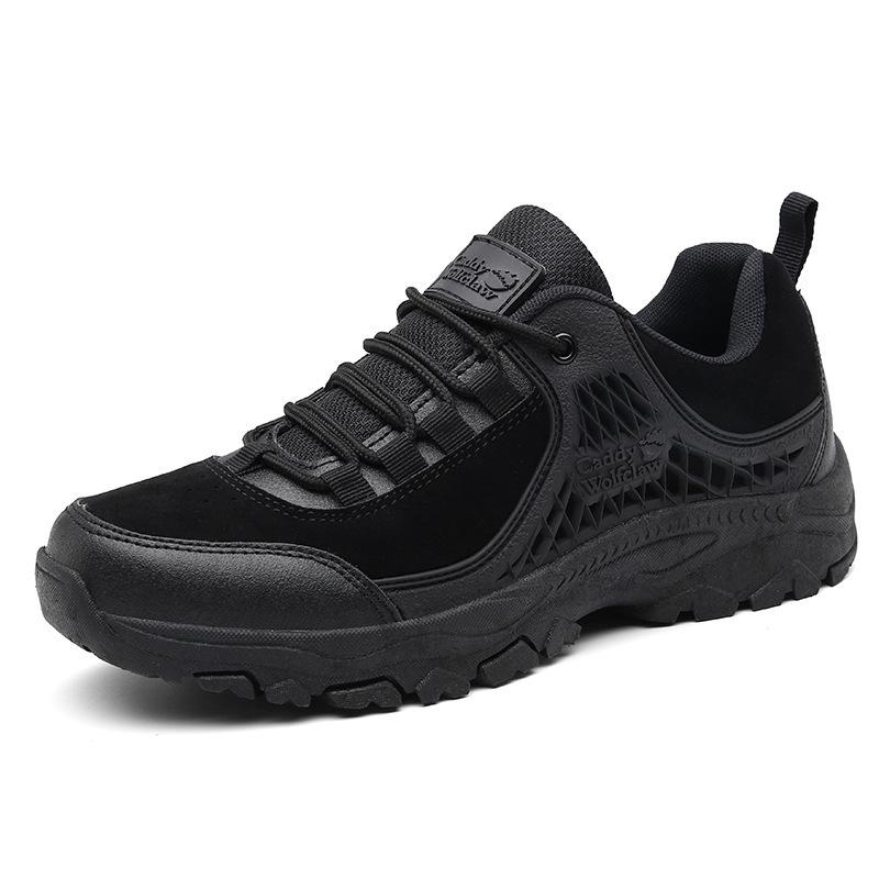Spring and Autumn Hiking Shoes Men's Shoes Hiking Shoes Platform Sneakers Travel Shoes Men's Leather