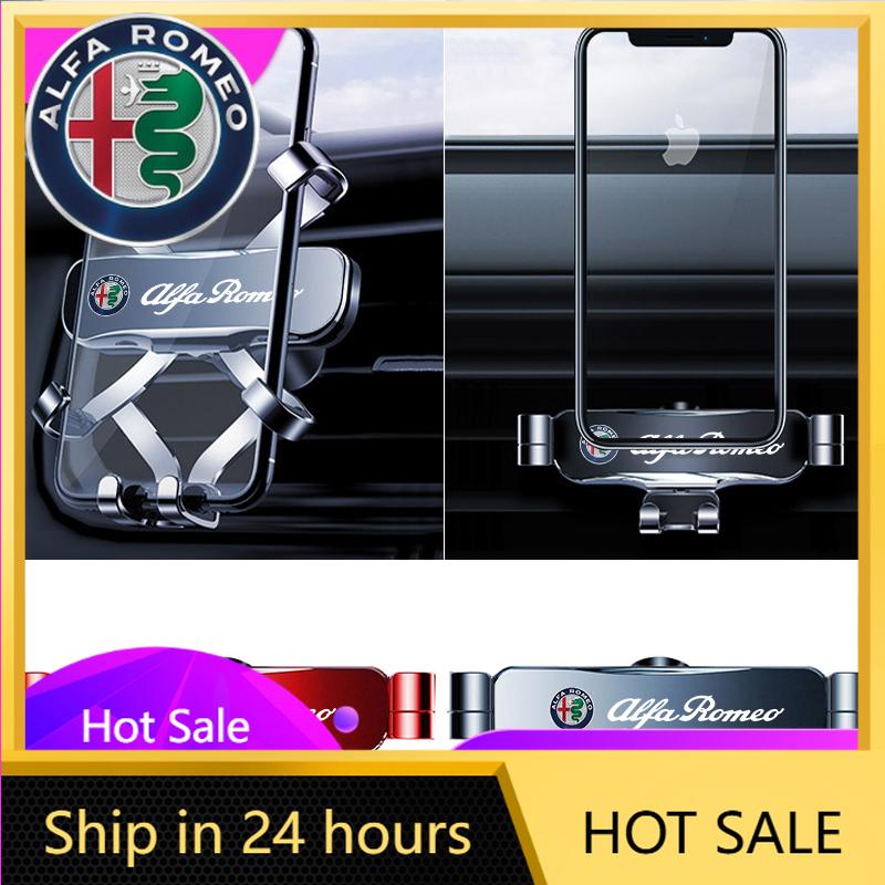 Samolepky na auto Pro Alfa Romeo Gravitační držák Tichý Nezakrývá výdech vzduchu Držáky Příslušenství do auta Pro Alfa Romeo Giulietta GT 159 147 156