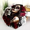 Day Dead Romance Automatic Umbrella - Suitable Travel Outdoor Portable Umbrella Birthday Gift Daily Essentials