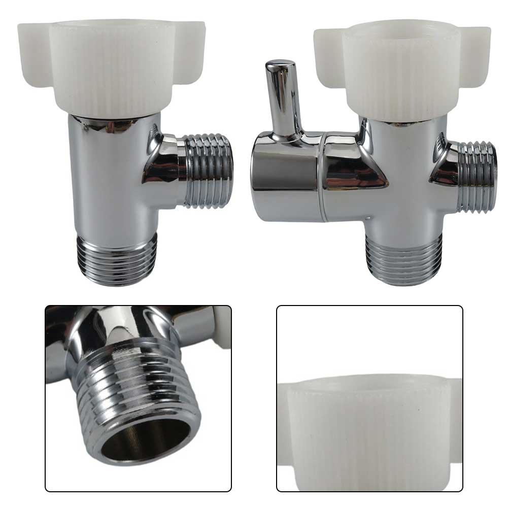 Solid Brass Construction Bidet T Adapter Toilet T Valve