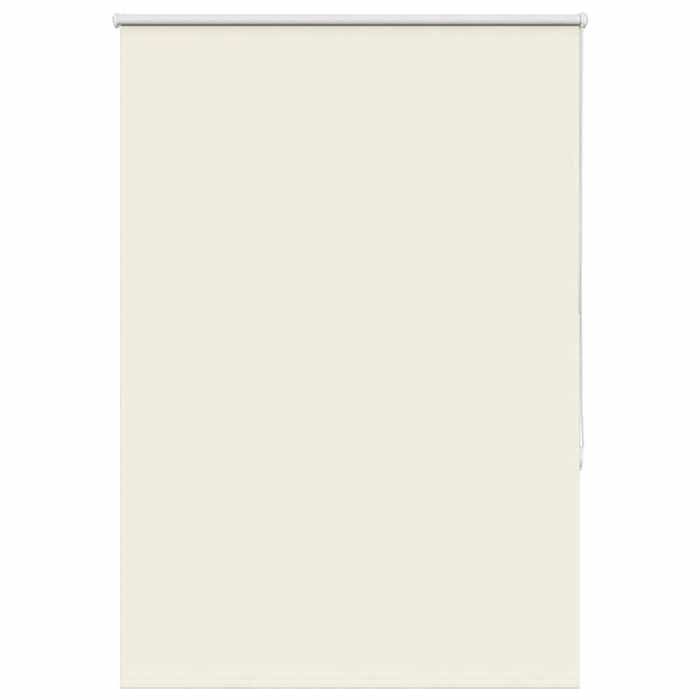 VidaXL Roller Blind Blackout Off-white Fabric Width 110.7 Cm, Day and Night Blind, Kitchen Blind, Blind 4011625