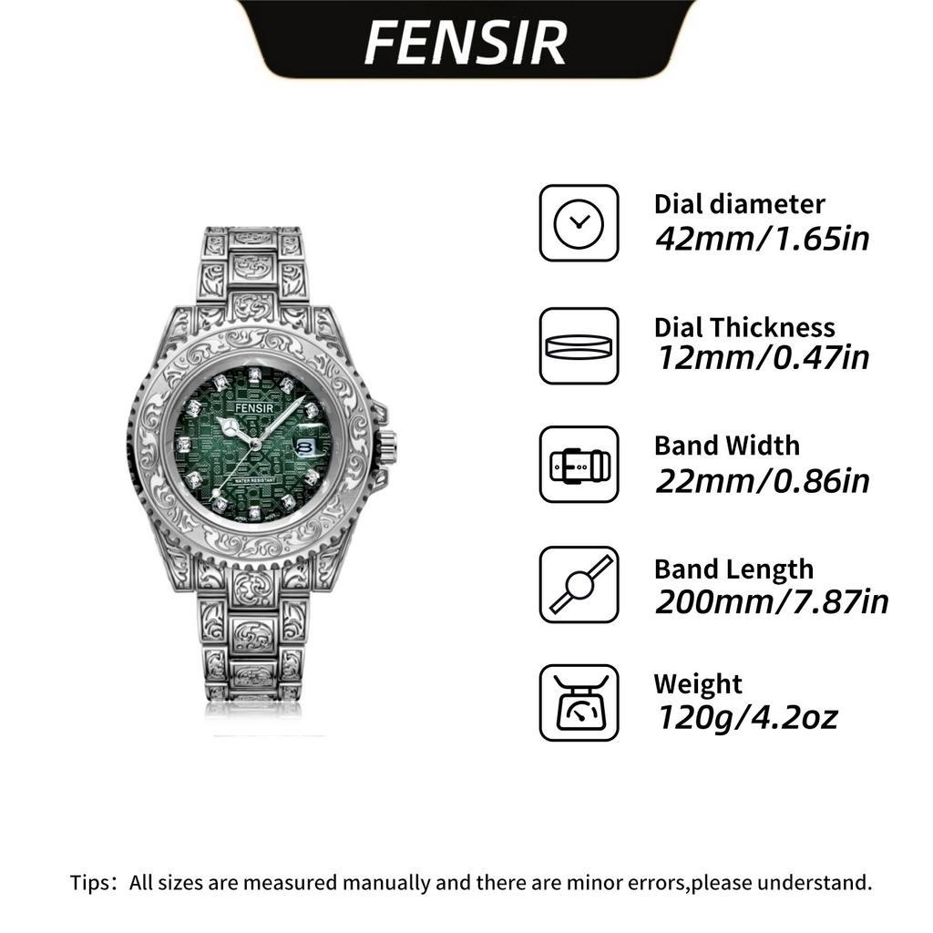 Uhr Herrenmode Retro Luxus Kreativ Stahlband Armbanduhr Analoge Uhren Leuchtzeiger Kalender Herren Quarz Armbanduhr Montre Homme