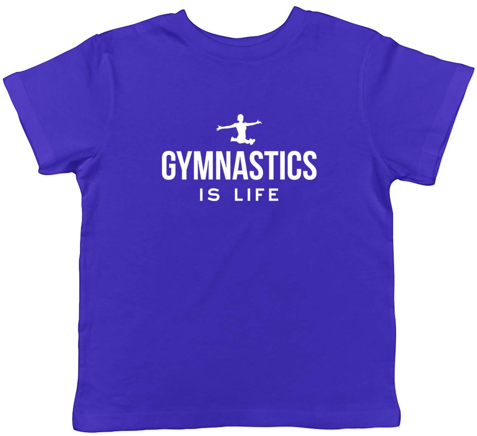 Gymnastics is Life Childrens Kids T-Shirt Boys Girls 140