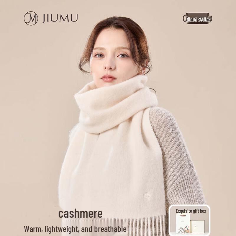JIUMU Women's Pure Cashmere Scarf WR134