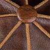 Men's 100%Genuine Cowhide Leather Warm Octagonal Cap Casual Vintage Newsboy Cap