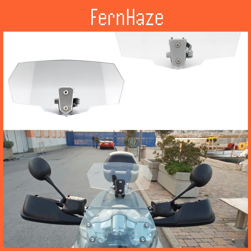 Universelles Motorrad-Windschutzscheiben-Schutzpanel Klare und getönte Optionen verfügbar