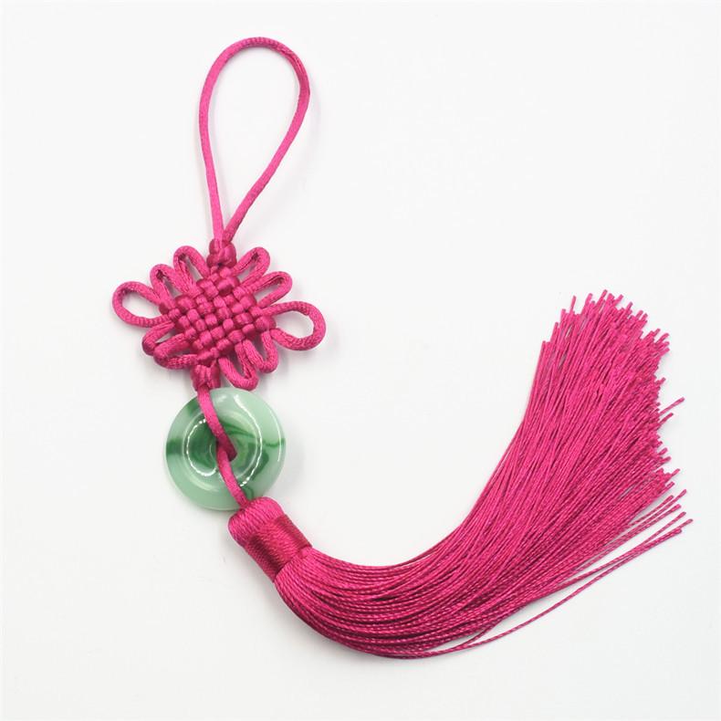Chinese Style Jade Knot Pendant Charms - Special Gifts for Foreigners Small Jade Pieces Knot