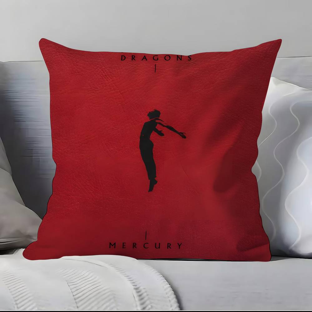 I-Imagine D-D-Dragons Band Pillow Case Pillowcase Soft Skin Friendly & Comfortable With A Hidden Zipper