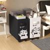 Office Moving Trolley with Wheels-Under-Desk Storage for Dorms,Perfect for Storing Books and Small Items,Office Supplies and Accessories,Shelf Basket
