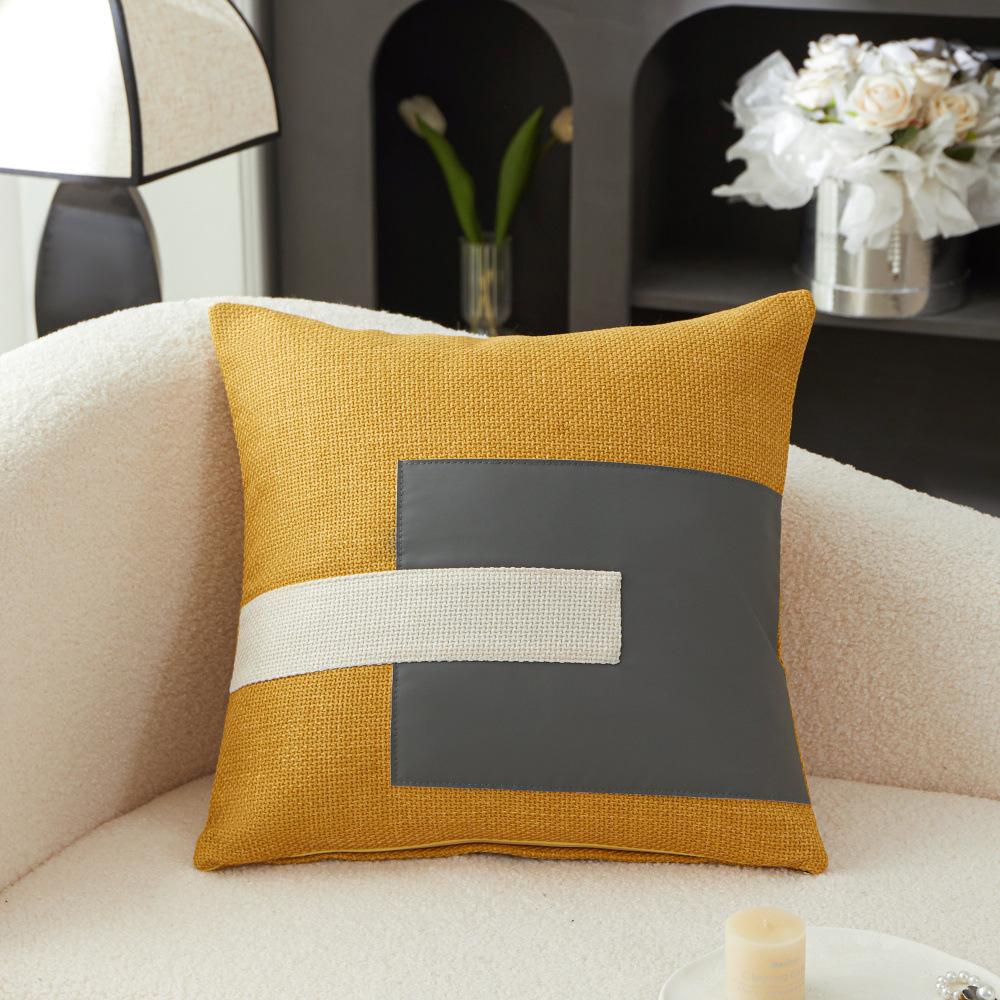 Craft Style Sofa Back Cushion, High-end Pillow with Core