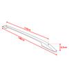 Roof Rails Suzuki Jimny 19982018 Black Aluminum Durable Solid