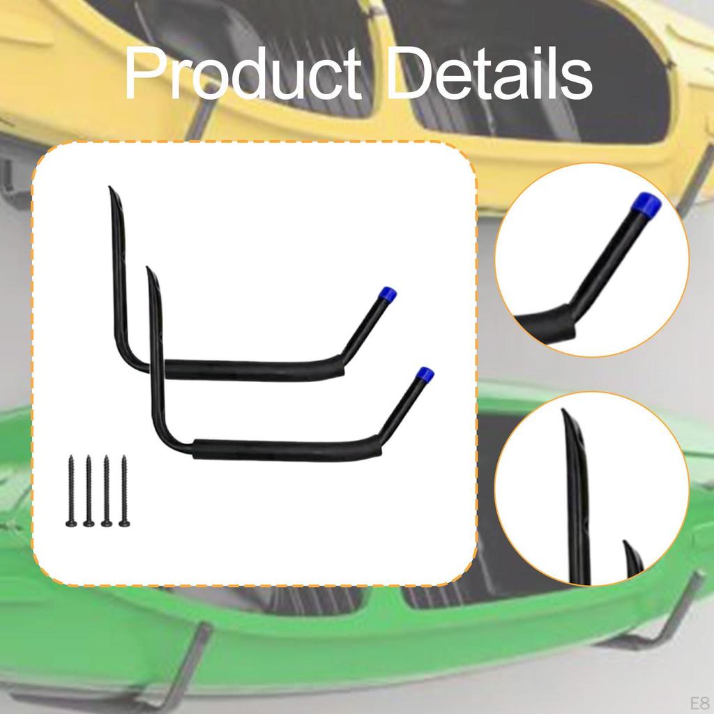 Kayak Rack, Garage Indoor Canoe Bike Rack