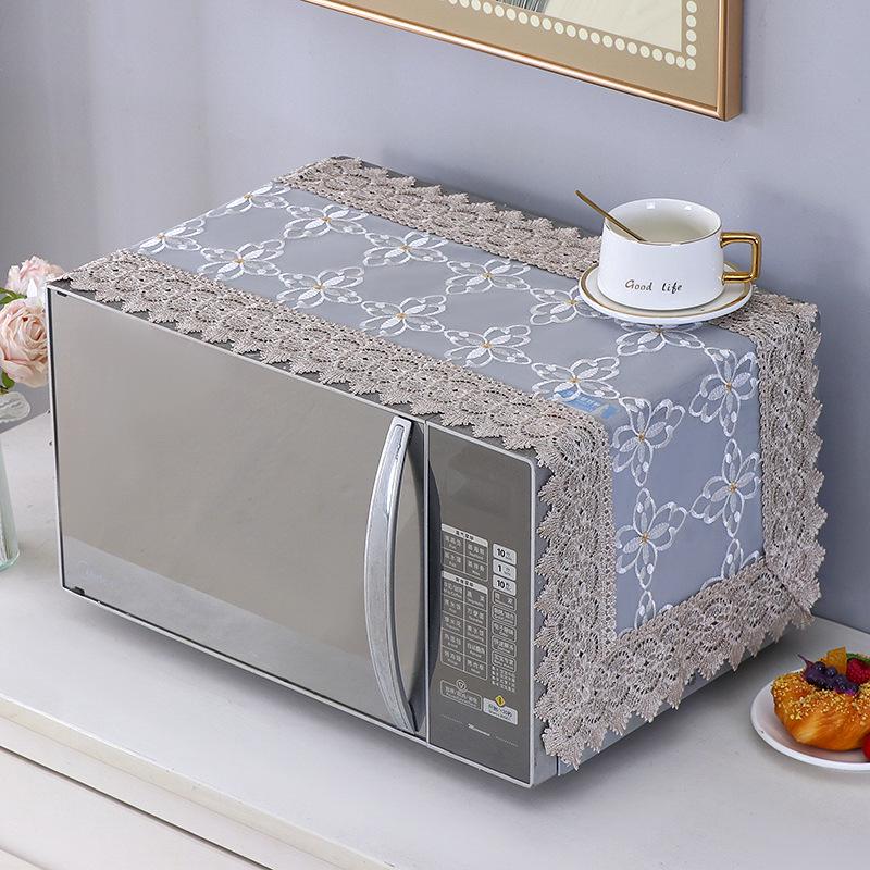 Microwave Oven Dust & Heat Protection Cover: Waterproof, Oilproof, & Ash Resistant Microwave/Oven Universal