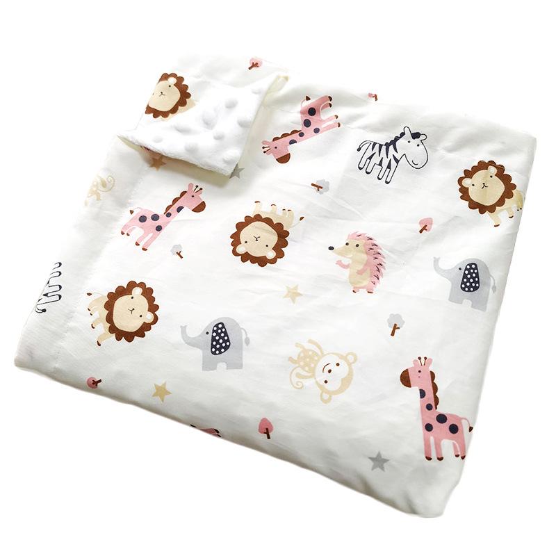 Coperta/Trapunta Rassicurante per Bambini in Cotone Twill a Doppio Strato