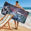 Feyenoord Print Strandtuch, Großes Weiches Schnelltrocknendes Handtuch für Strand Camping Schwimmen