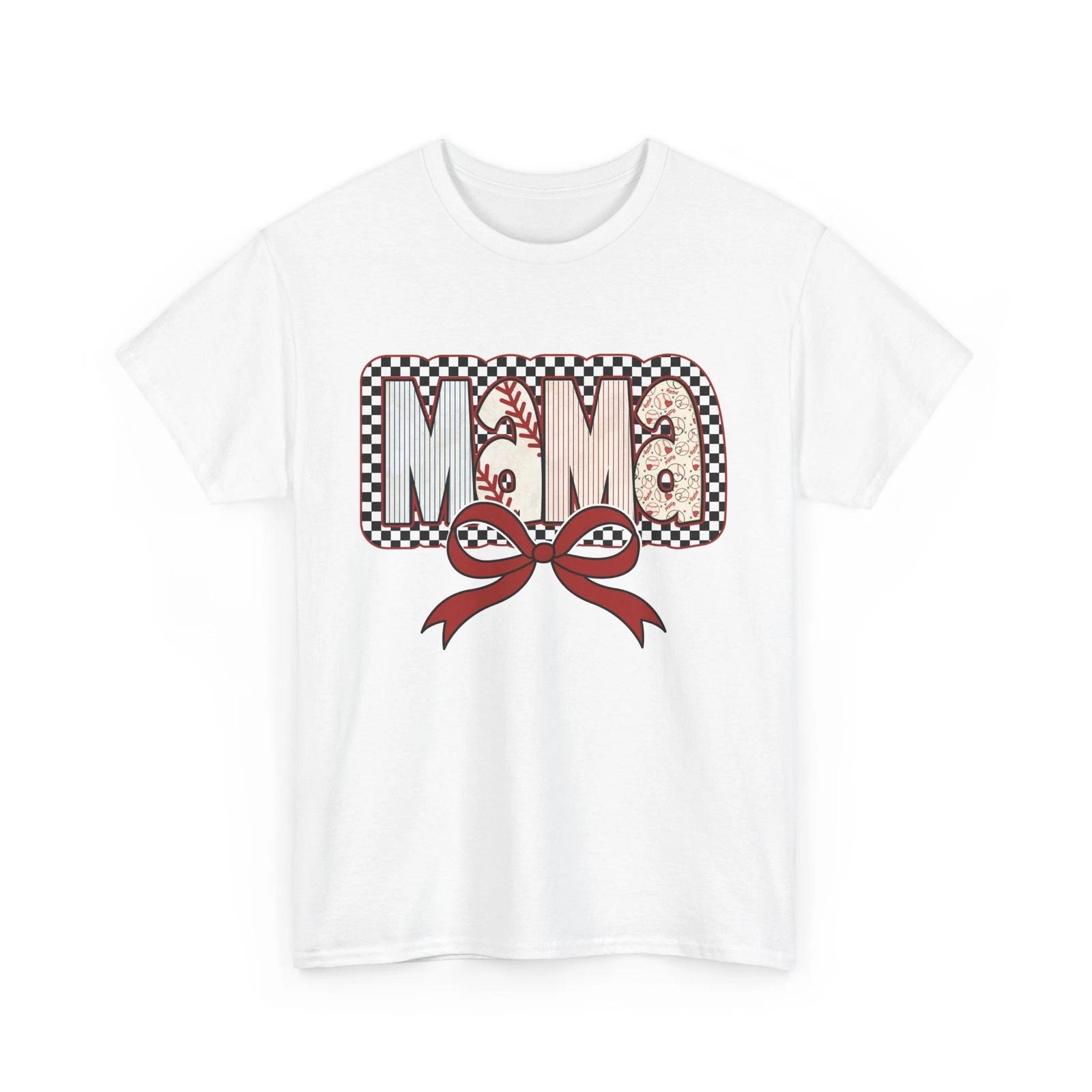 Baseball T-Shirt | Funny Baseball Fan Tee | Baseball Mama Coquette Tee S