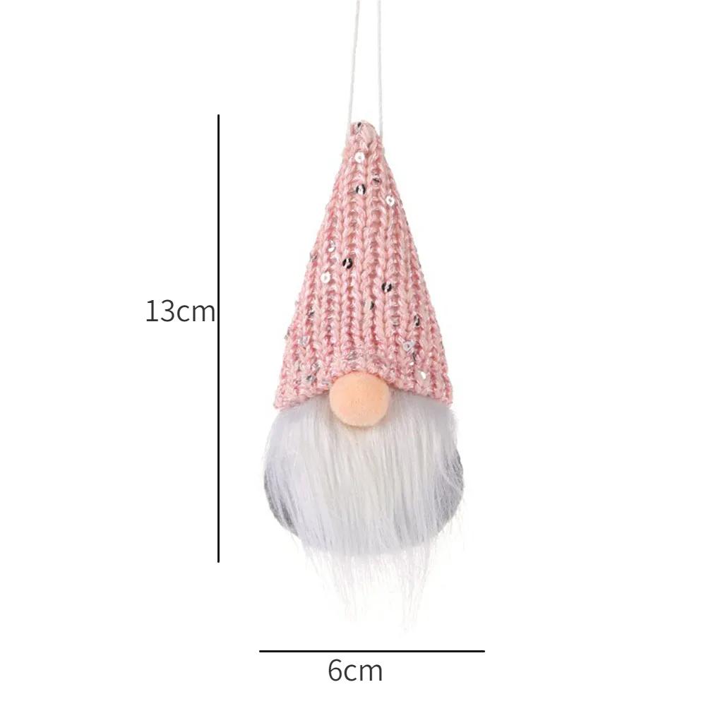 New Christmas Plush Angel Doll Pendant Ornaments Xmas Tree Hanging Decorations For Home Festive Party Decor 2025 New Year Gifts