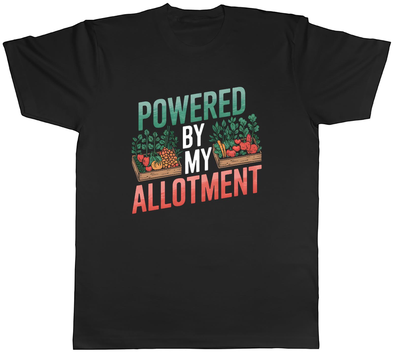 Powered by My AllotUnisext Veggie Plants Garden Unisexs TShirt Tee Gift Top S