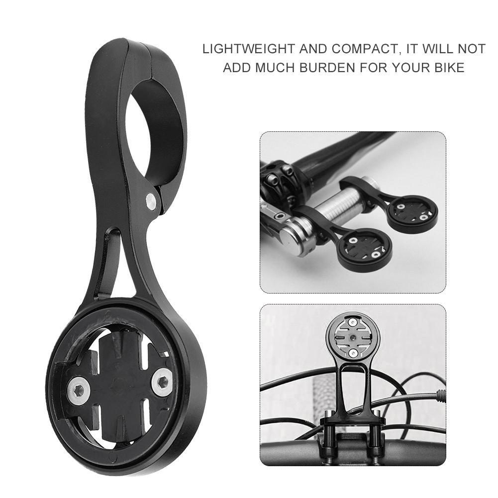Cycling Bike GPS Computer 22.2mm Handlebar Mount Extension Bracket Holder for IGPS Black