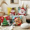 Christmas Nutcracker Cushion Cover Best Home Office Coffee Pillow Sofa Printing Decoration Room Shop Car Nordic Simplicity Hit