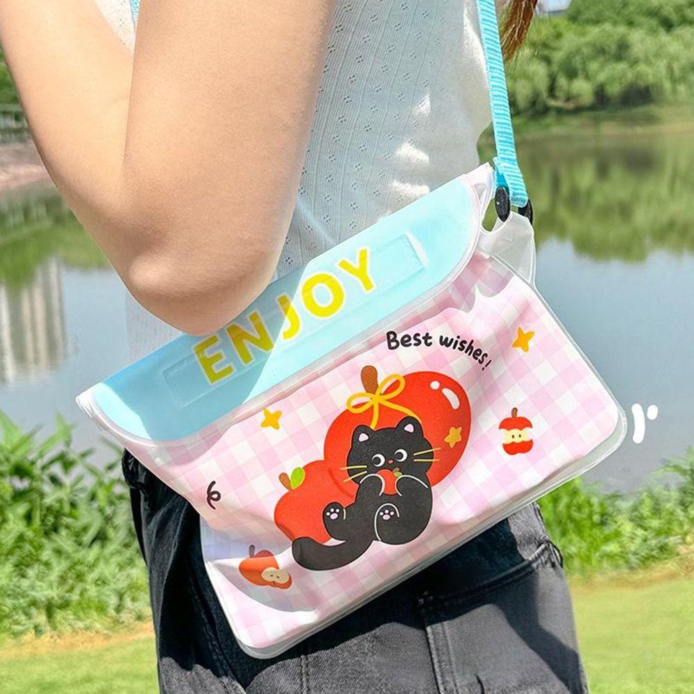 Gifts Waterproof Mobile Phone Bag Large Capacity Adjustable Waist Bags with Touch Screen Mobile Phone Case Summer