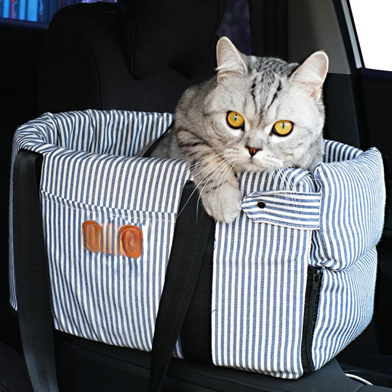 

Коврик для питомца в машину для собак с центральным управлением, автомобильный питомник, автомобильный артефакт, сиденье безопасности для собак, плюшевый шпиц, принадлежности для кошек 40 * 22 * 25cm