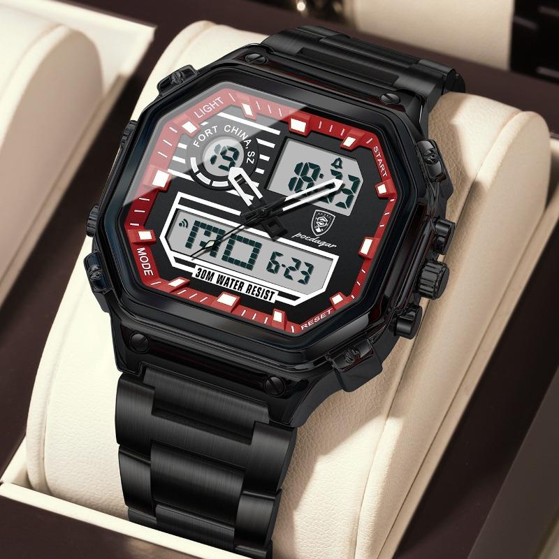 New Men's Watch Multifunctional Waterproof Sports Electronic Watch