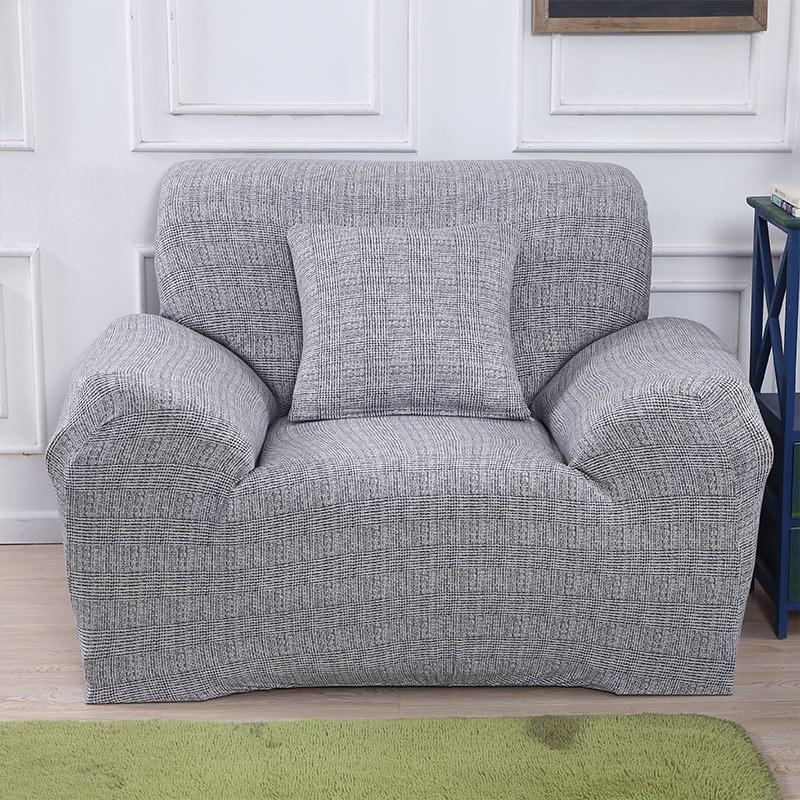 Armchair Cover Elastic Sofa Cover Cotton Stretch Sofa Covers for Living Room Copridivano Slipcover for Single Sofa Couch Cover