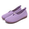 Womens Comfortable Slip-On Flat Shoes Breathable Mesh Low-Heel Casual