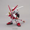 SD Gundam EX Standard 007 Mobile Suit Gundam SEED Astray Astray Red Frame Vorgefärbtes Kunststoffmodell