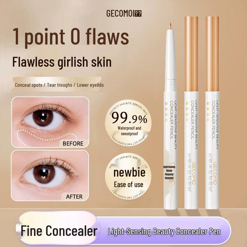 Gemon Light-Sensitive Concealer Stick for Dark Circles, Acne Scars, and Spots Under-Eye.