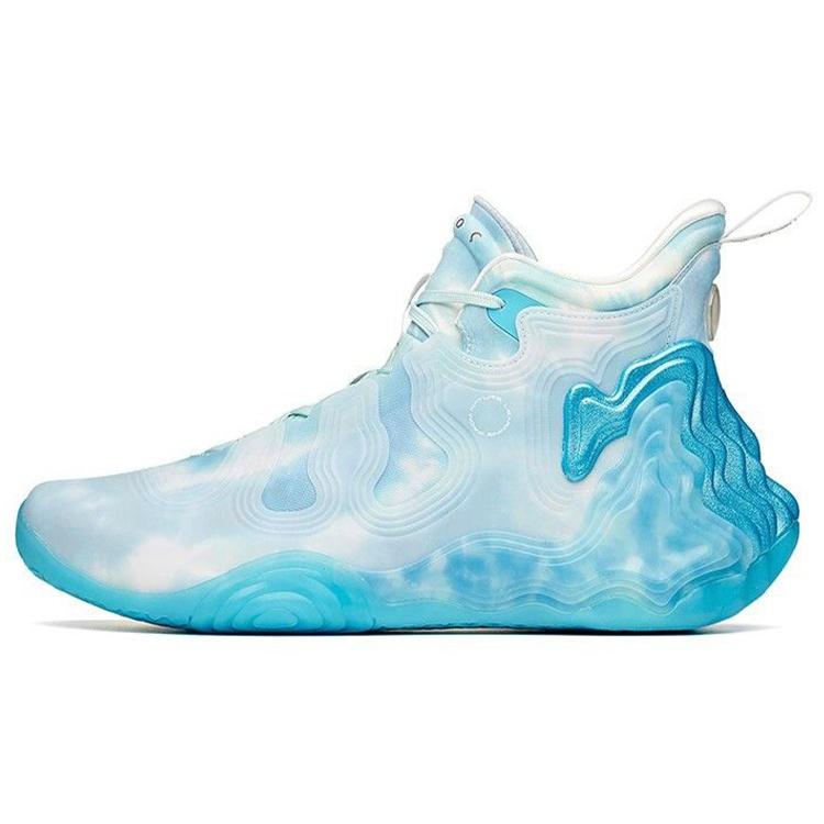 ANTA Star Peak Glacier High  Blue White  Men s 112041818A-20 EU 42