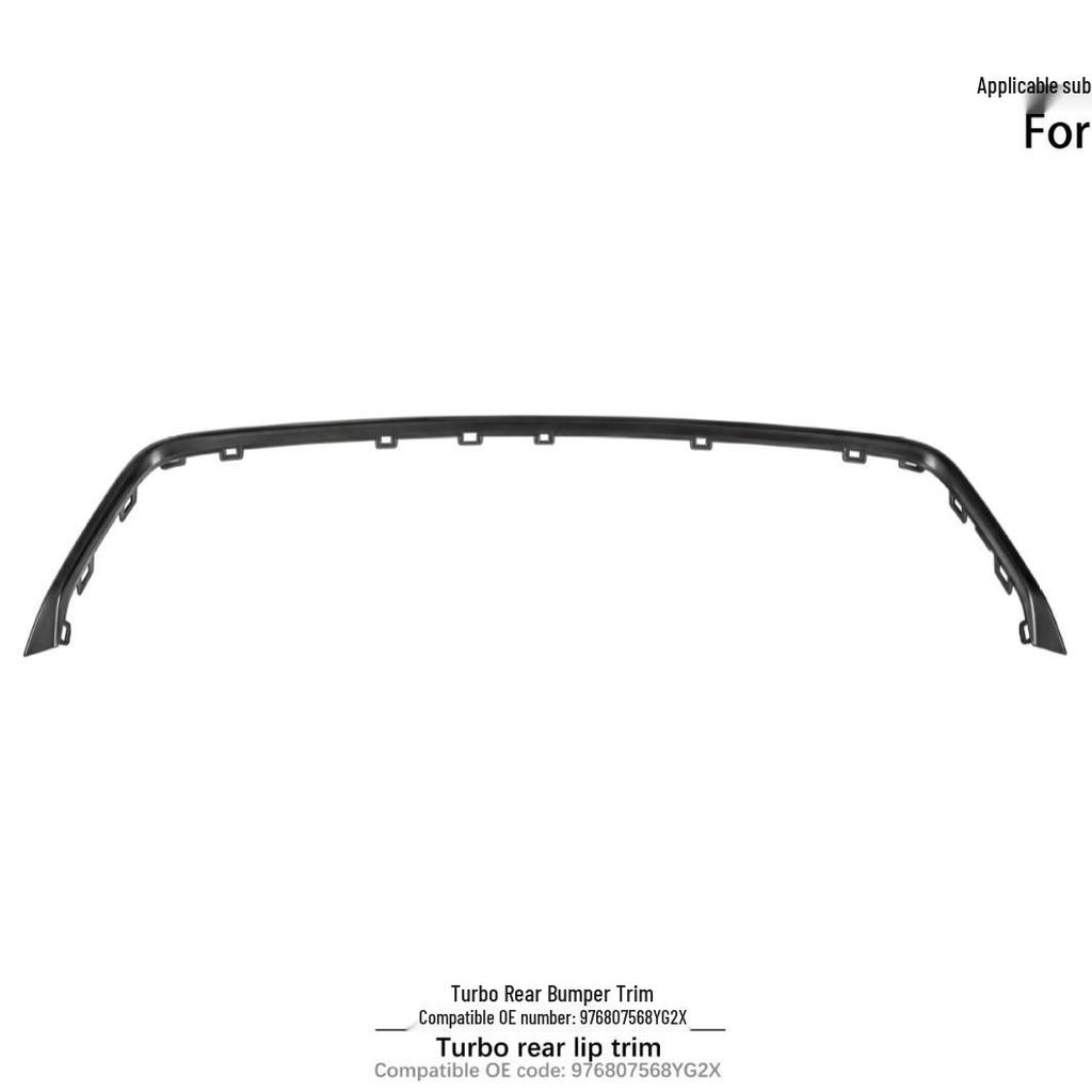 2024+ Panamera 976 Turbo Rear Lip Trim