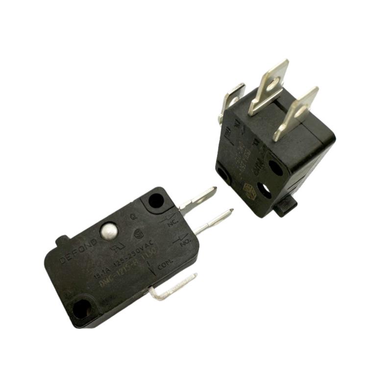 High Current 15A Large Micro Switch DMC-1215-T/H, 3-Pin Electric Travel Limit Button