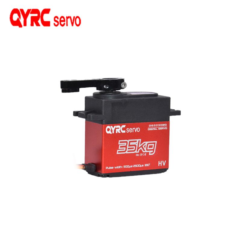 4Pcs Waterproof 20kg 25kg 30kg 35kg 40kg digital servo metal gear 180° high speed 25T arm for 1/8 1/10 RC baja crawler Cars boat