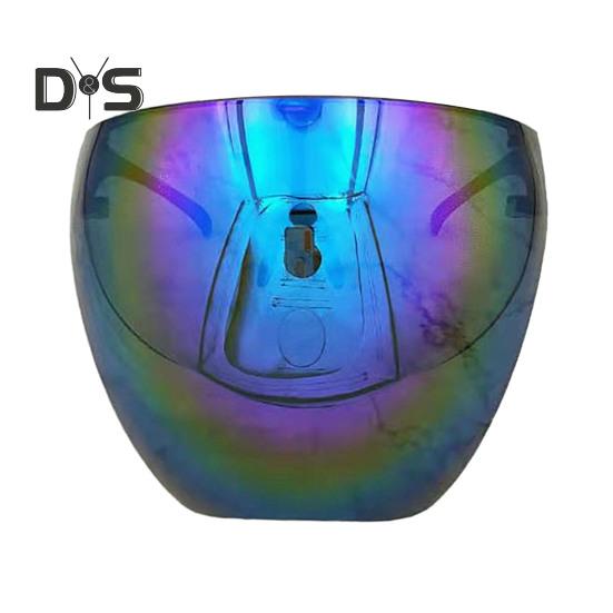 Okulary przeciwsłoneczne z pełną twarzą dla mężczyzn i kobiet, okulary z lustrzaną osłoną, okulary ochronne z pełną twarzą, do jazdy na rowerze, biegania, uprawiania sportu