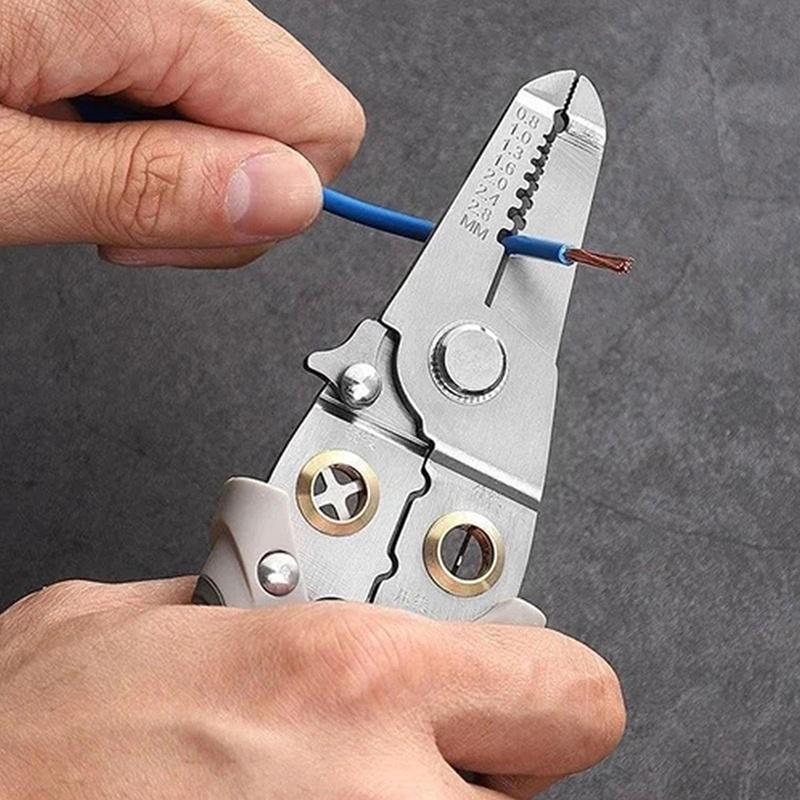 Multi-functionals Special Wire Stripper Wire Pliers for Electrician Decrustation