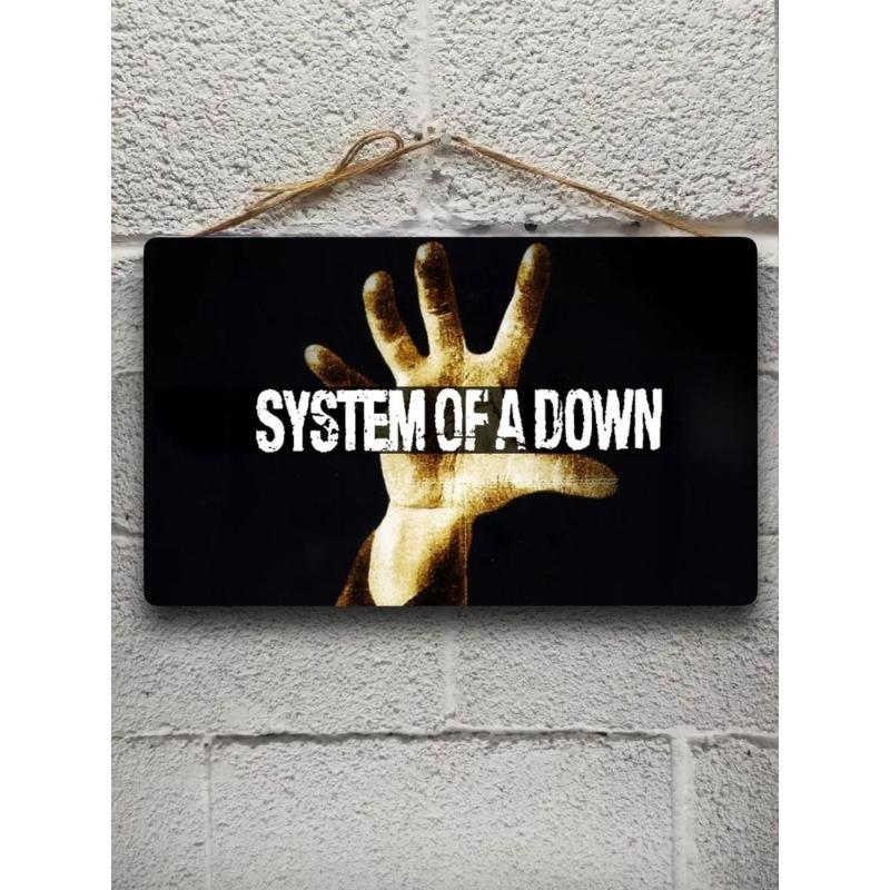 

Металевий Постер System of a Down, Подарунок Колезі по Офісу 20x30см