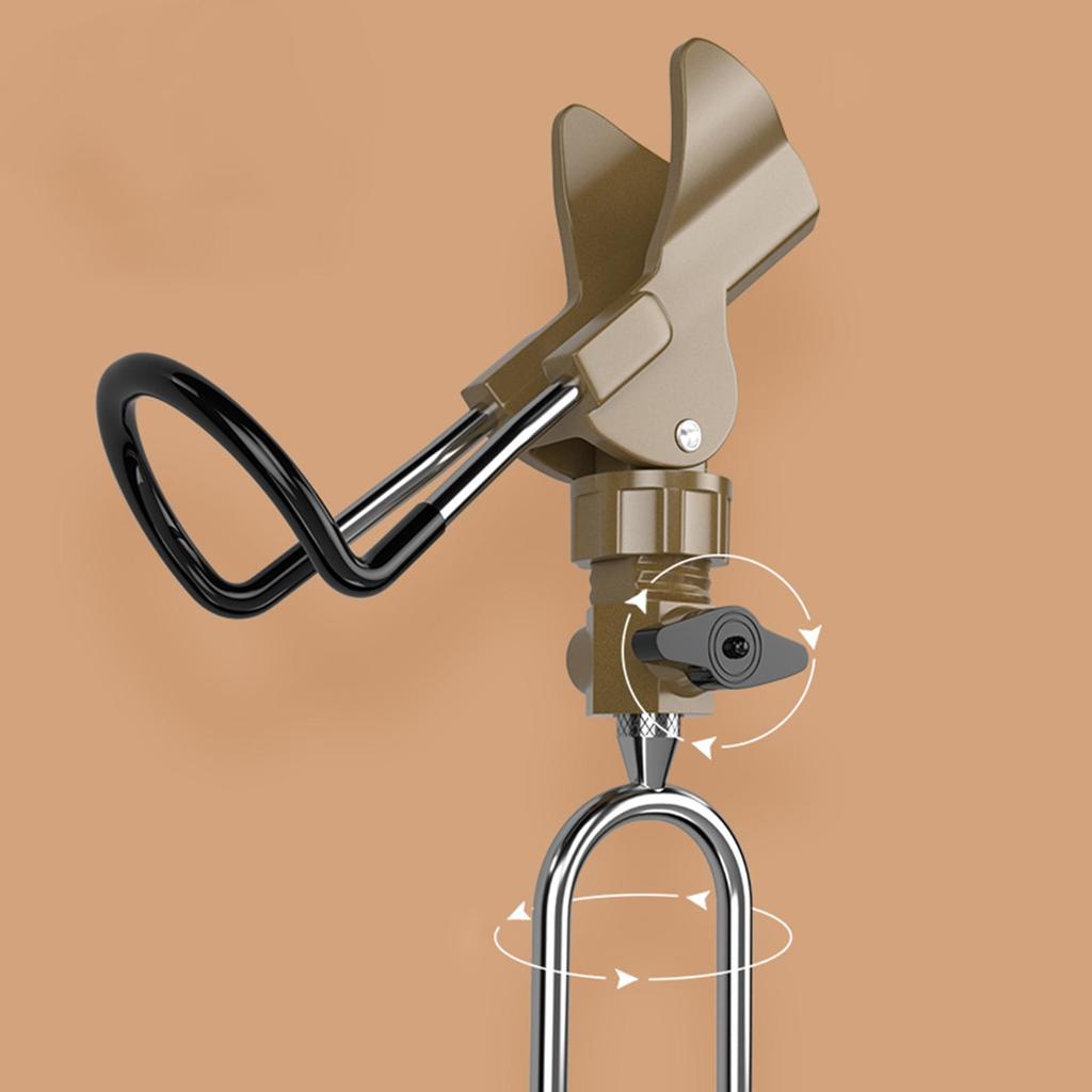 Professional Fishing Rod Holder Slip Pole Bracket Wall Mount Bank Rod Holders 360 Degree Adjustable for Fishing