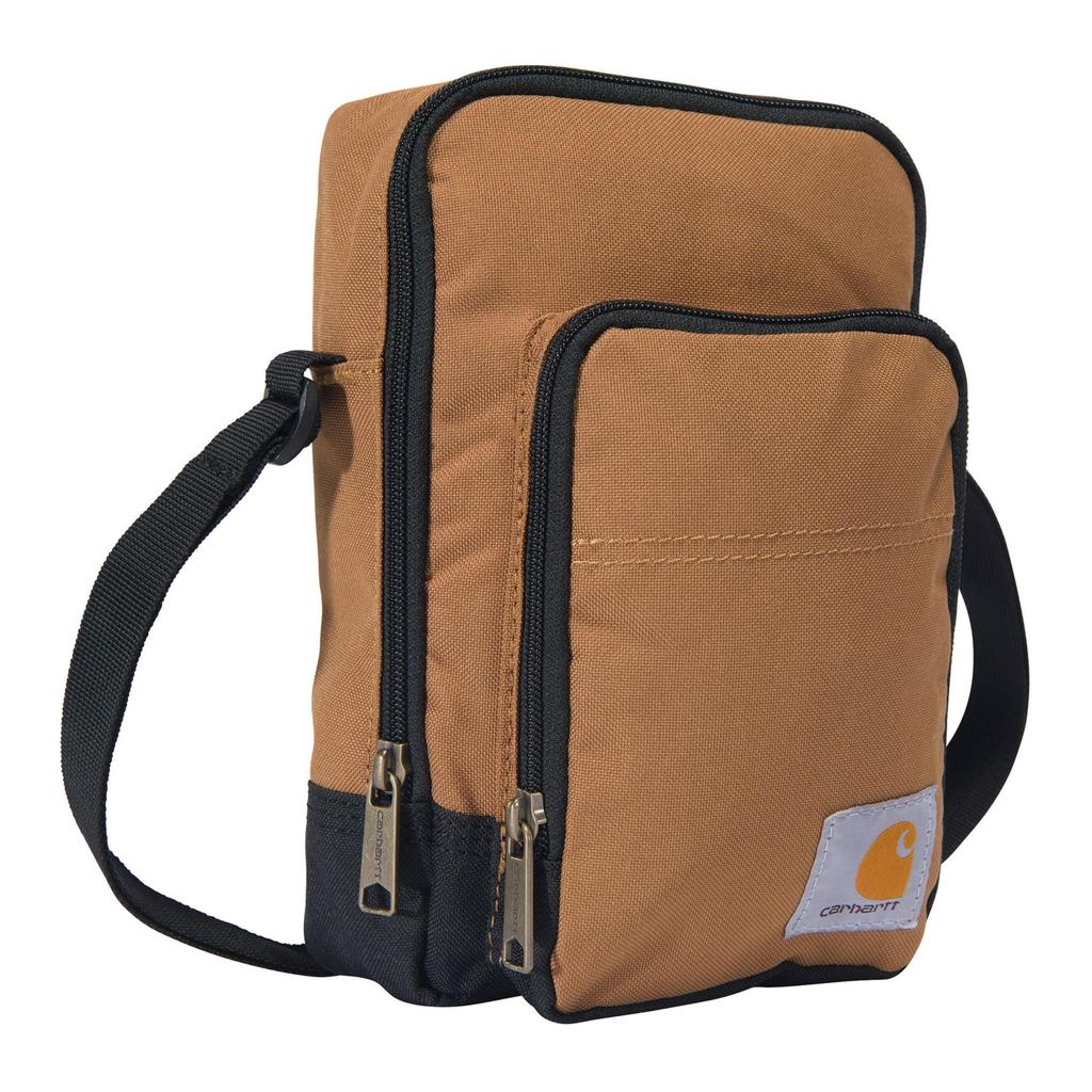 New Carhartt Polyethylene Shoulder Bag, Crossbody Bag Unisex Brown 8922070002