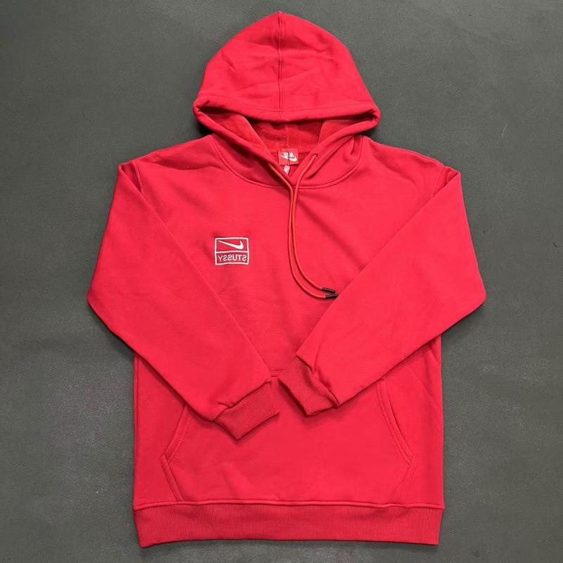 Stüssy ACG Autumn/Winter Plus Velvet Embroidered Hoodie Jacket