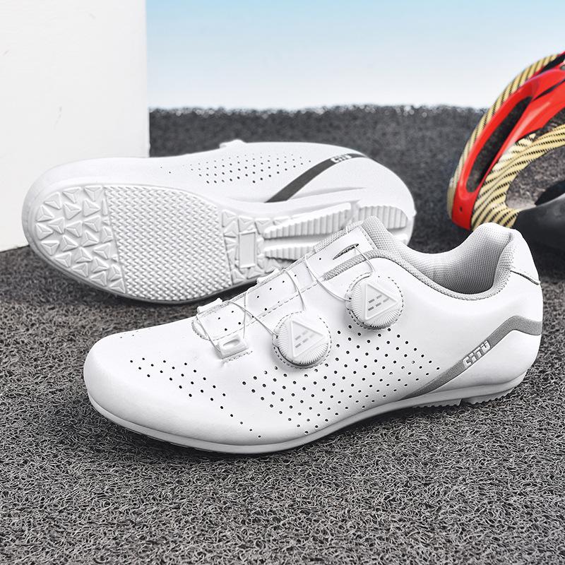 XT6070-1 Herren Fahrradschuhe Drehverschluss Mountain Lock Road Nicht atmungsaktiv Sport