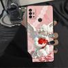 Cute Angel Phone Cover Case for Motorola Moto G51 G73 G50 G32 Edge 20 Pro 30 Lite G71 G22 Edge40 G52 G53 G30 G60s