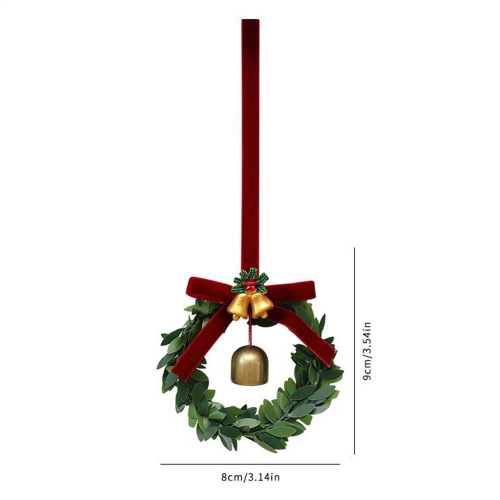 

Bell garland Christmas ornaments Artificial Christmas Wreath Christmas tree ornaments for fireplaces Christmas trees entrance