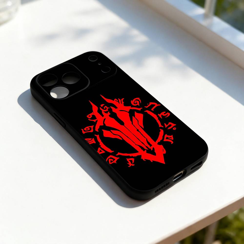 

Game D-DARKSIDERS Cool Phone Case For iPhone 17,16,15,14,13,12,11,Pro,Max,Plus,E,SE4,Air,Mini Black Precise Hole Matching iPhone16plus