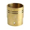For Most 1-3/4 Inch Pipe Interceptors Universal Motorcycle Brass Drilled Exhaust Port Pipe End Cap Exhaust Tip Interior