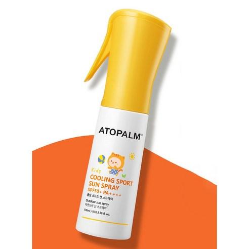 ATOPALM Kids Cooling Sports Sun Spray SPF50+ PA++++ UV Protection Sunscreen 100ml