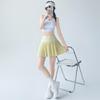 Women's High-Waist A-Line Accordion Pleated Skirt - 2026 Summer Fairy Style, Slimming & Versatile Short Skirt
